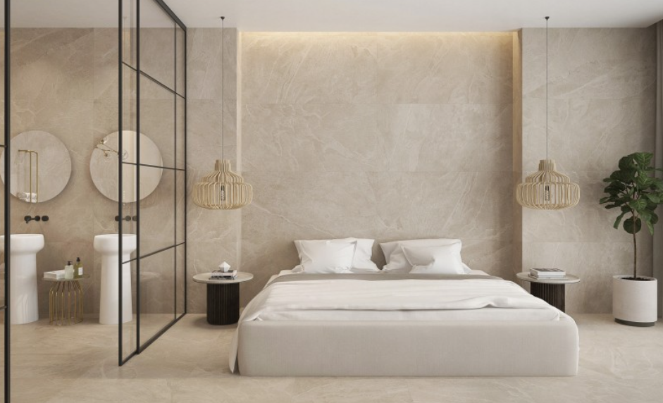 Aura Sand 60x60 lattia- ja seinälaatta