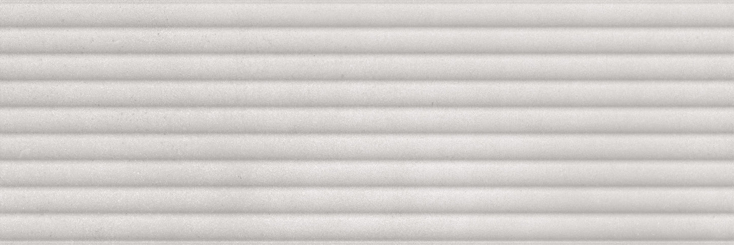 Mood Fluted Pearl 30x90 seinälaatta